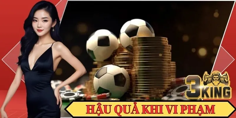 Hậu quả khi vi phạm chính sách