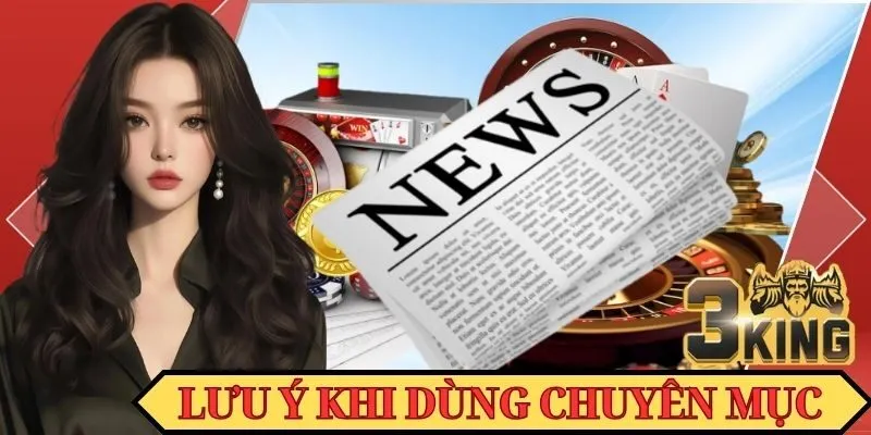 Lưu ý khi thao tác tại mục hướng dẫn của 3KING