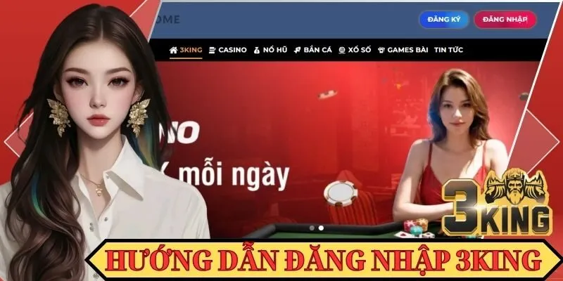 Hướng dẫn đăng nhập 3KING