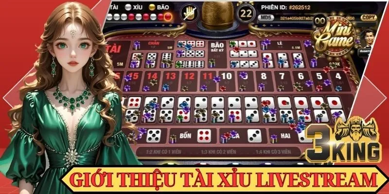 Sicbo hiện được tính năng phát trực tiếp tại sân chơi 3KING