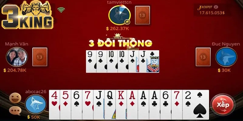 Tham gia chơi Tiến Lên Miền Nam thu thưởng lớn