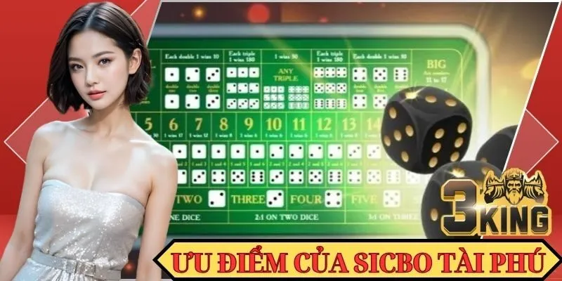 Ưu điểm của Sicbo Tài Phú